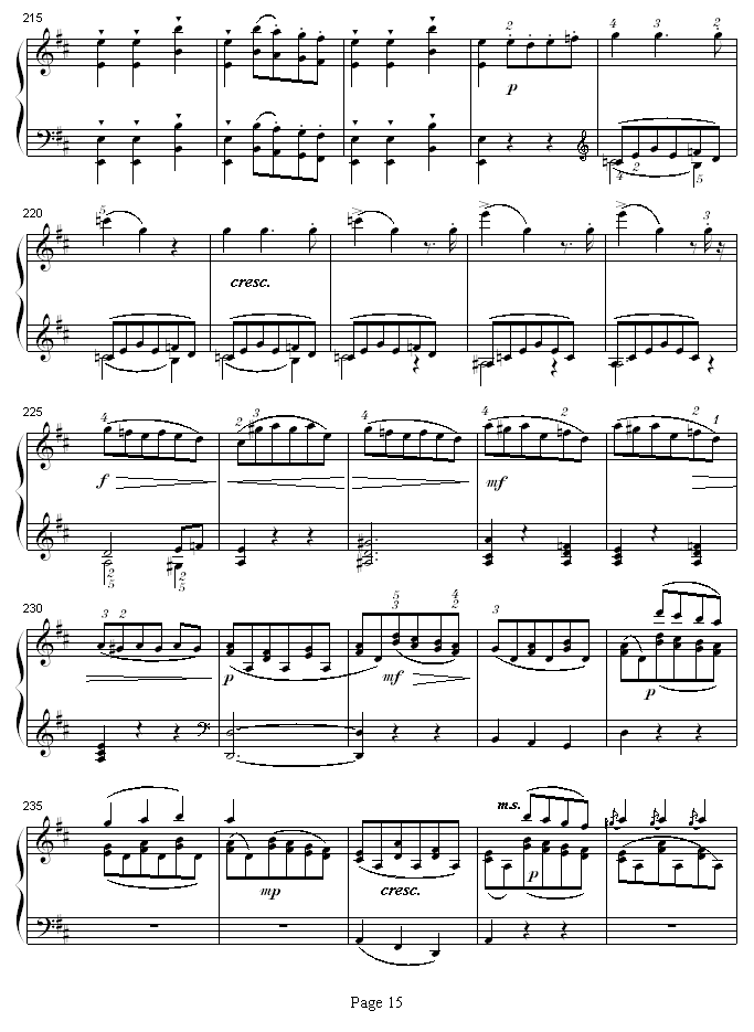 a大调钢琴奏鸣曲k331寒风钢琴谱第7页