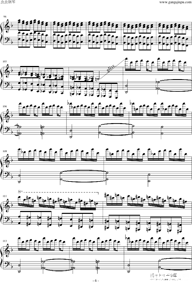 child in paradise钢琴谱(钢琴曲)钢琴谱第6页