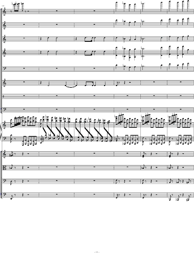 肖斯塔科维奇第二钢琴协奏曲第一乐章钢琴谱第3页