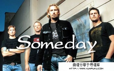 Someday吉他谱第1页