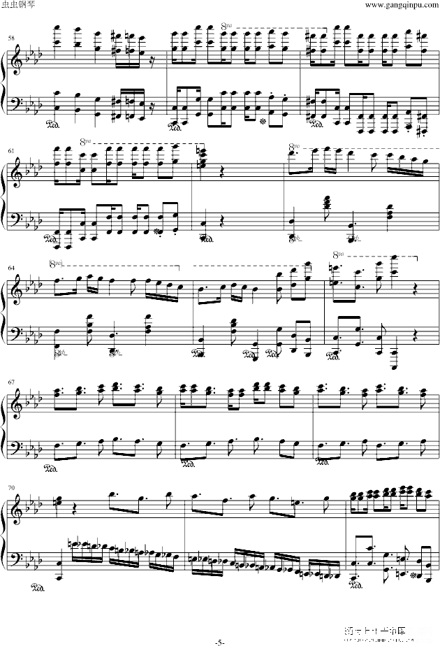 tramuntana钢琴谱(钢琴曲)钢琴谱第5页