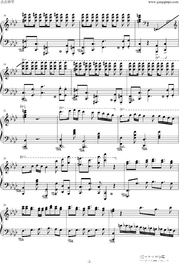 tramuntana钢琴谱(钢琴曲)钢琴谱第2页