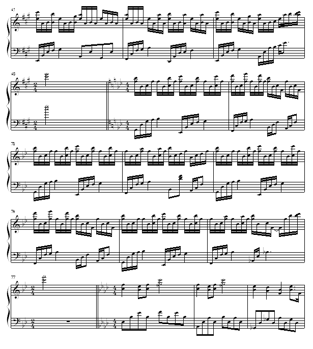 dearest钢琴谱第5页