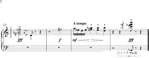 sonatina 第一乐章 （z5）钢琴谱第2页