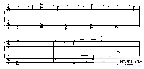 憧憬人间-胎教音乐-追梦人钢琴谱第4页