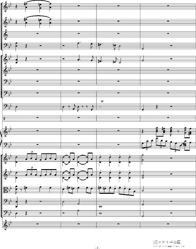 指头钢琴协奏曲第三乐章钢琴谱第10页