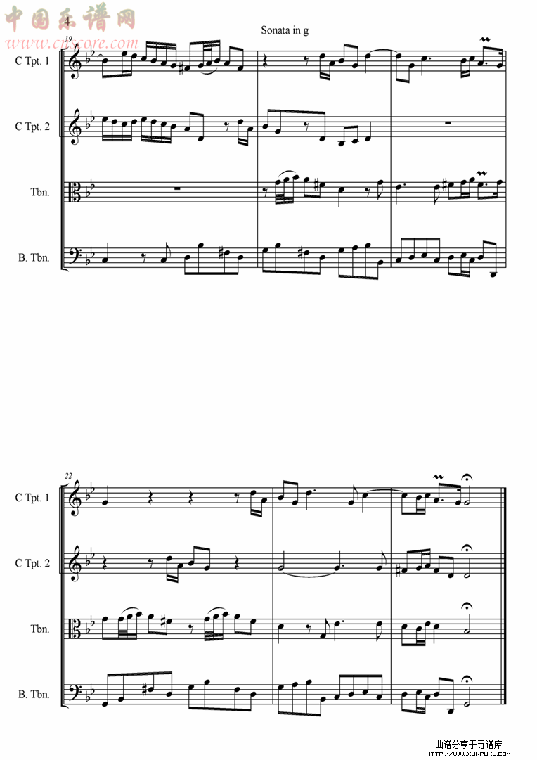 sonata总谱第4页