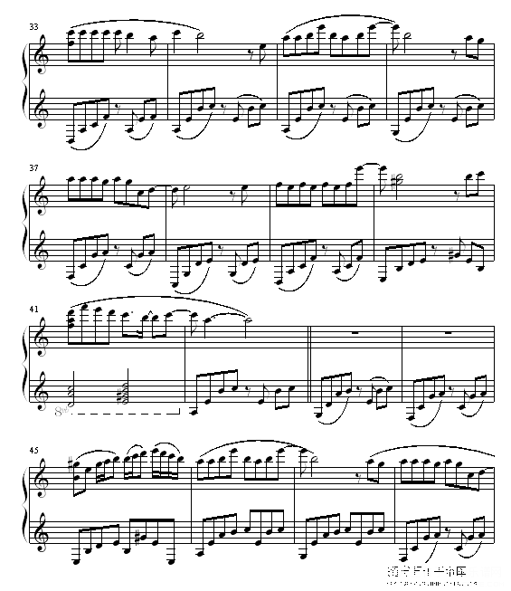 不管有多苦钢琴谱第3页