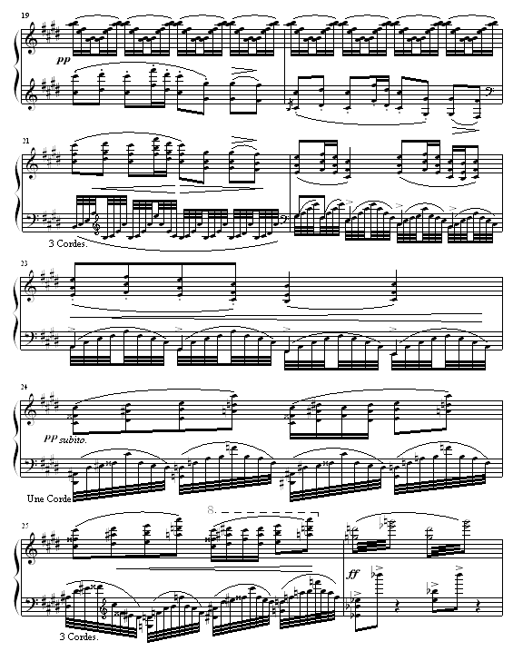 水之嬉戏钢琴谱(钢琴曲)钢琴谱第7页