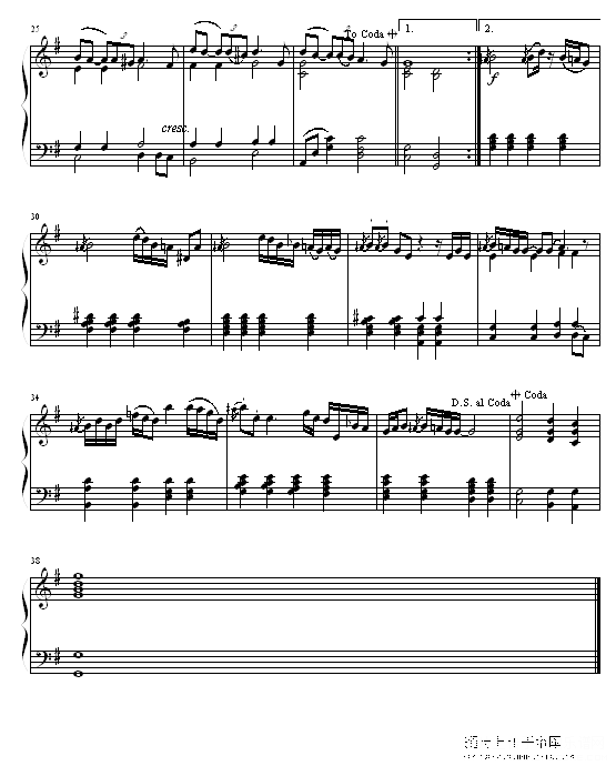 reality钢琴谱第2页