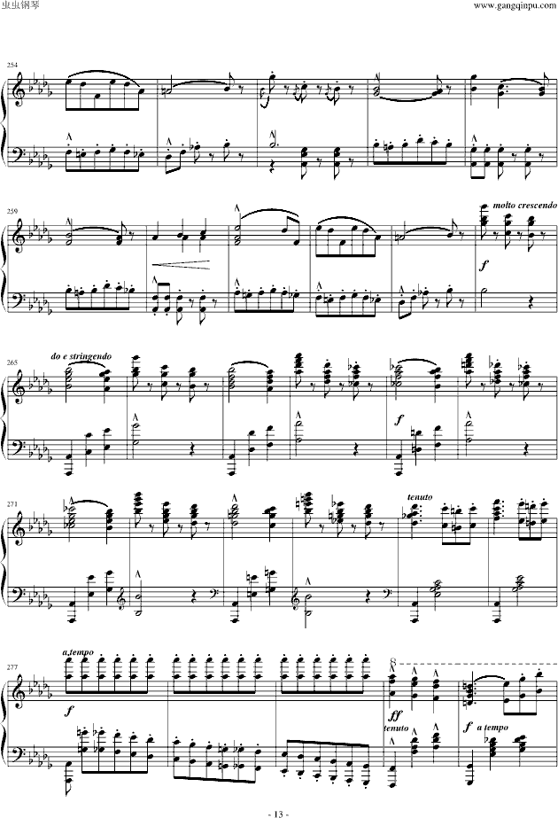 《蝙蝠序曲》grunfeld改编钢琴谱第5页