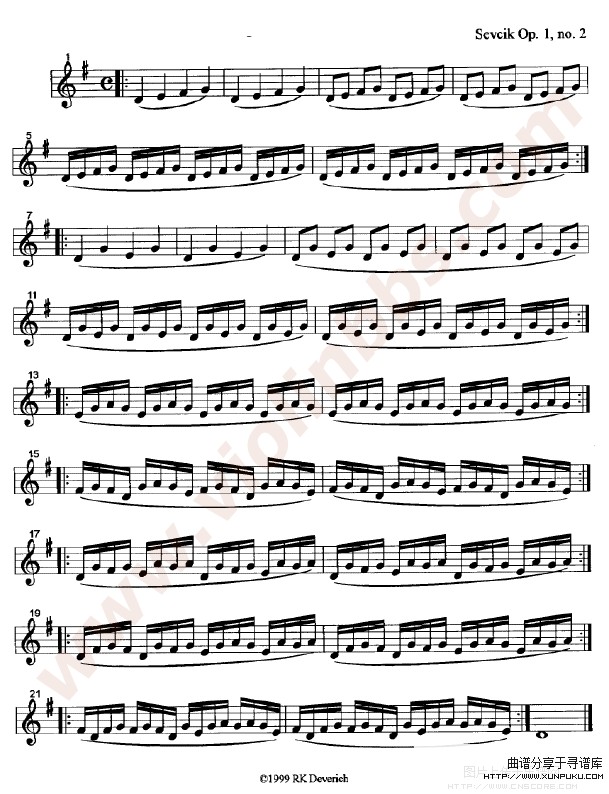 训练左手手指的颗粒性练习曲钢琴谱第11页
