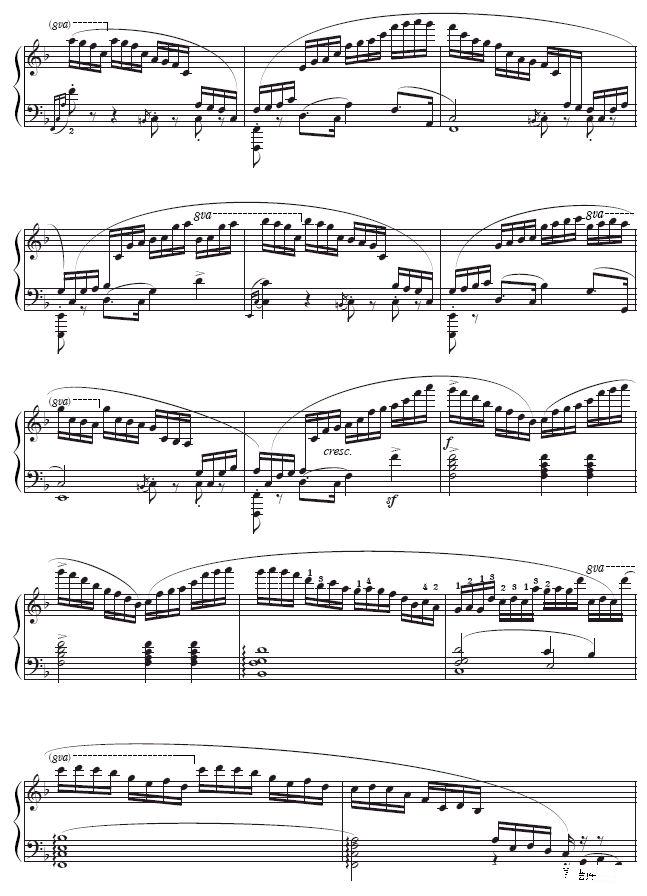 第八练习曲etude op.108钢琴谱(钢琴曲)钢琴谱第2页
